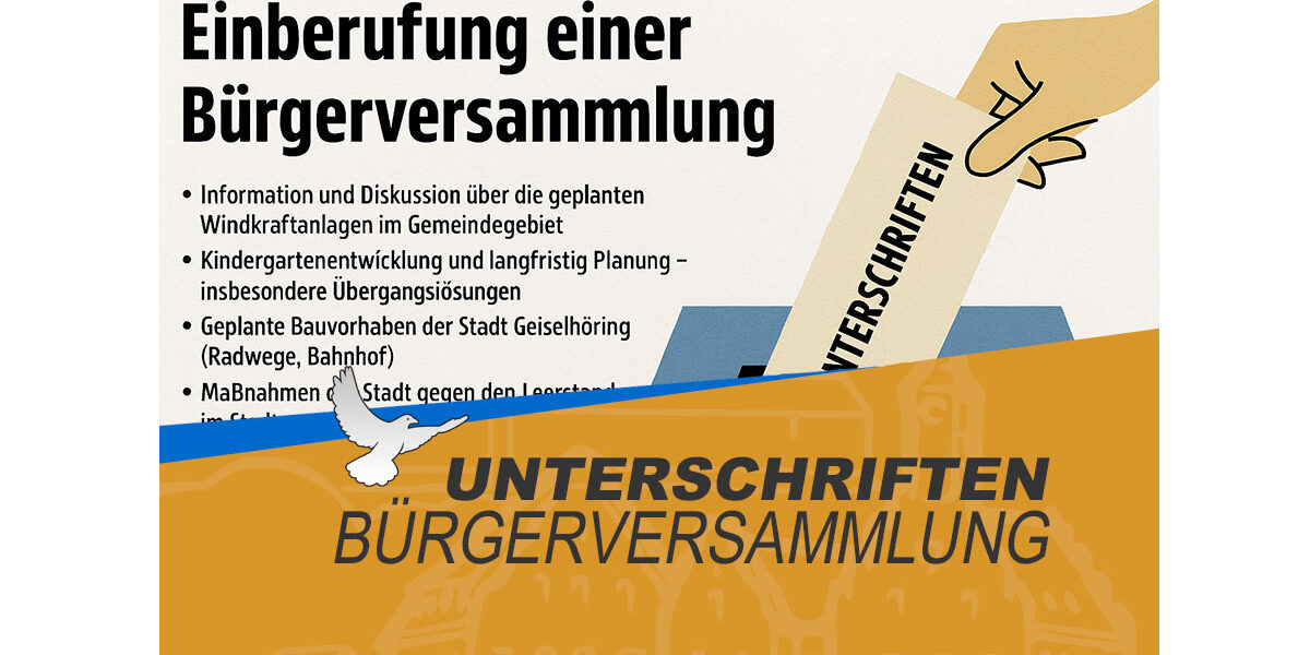 burgerversammlung2 Bürgerversammlung Unterschriftenliste 2025