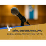 Bürgerversammlung 2025