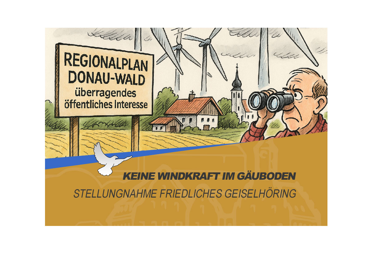 Keine Windkraft im Gäuboden