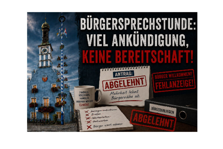 bürgerstunde abgelehnt