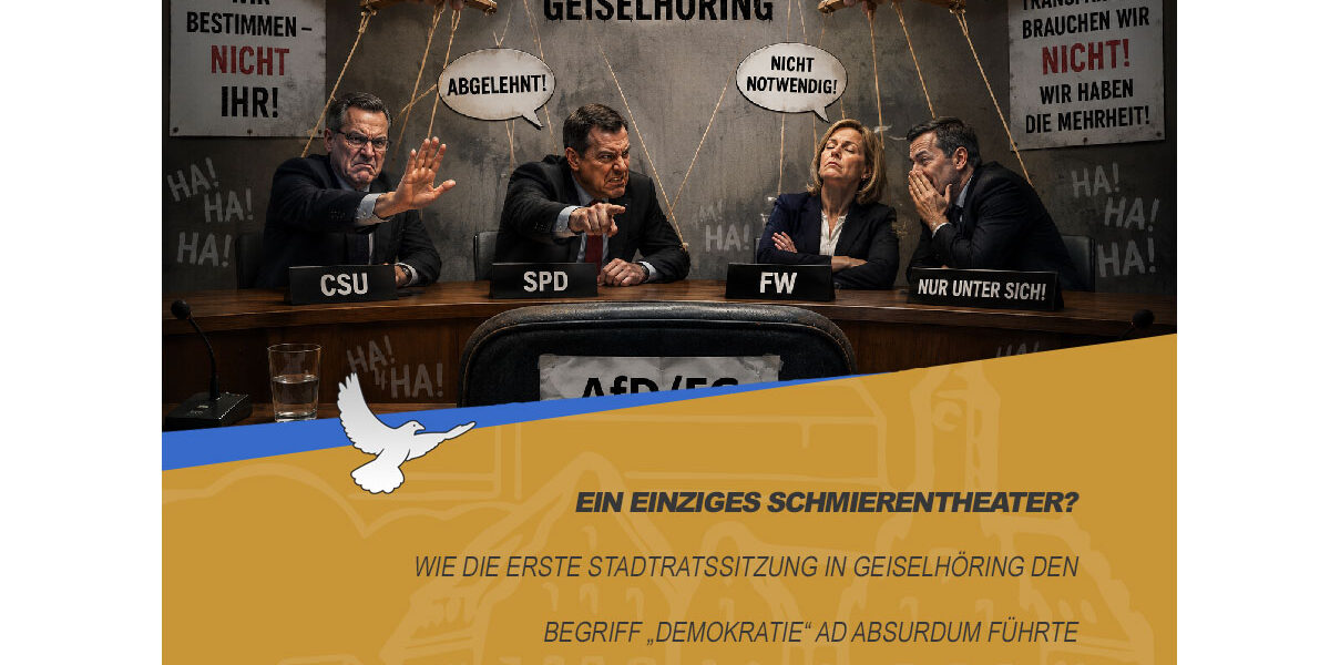 erste Stadtratsitzung