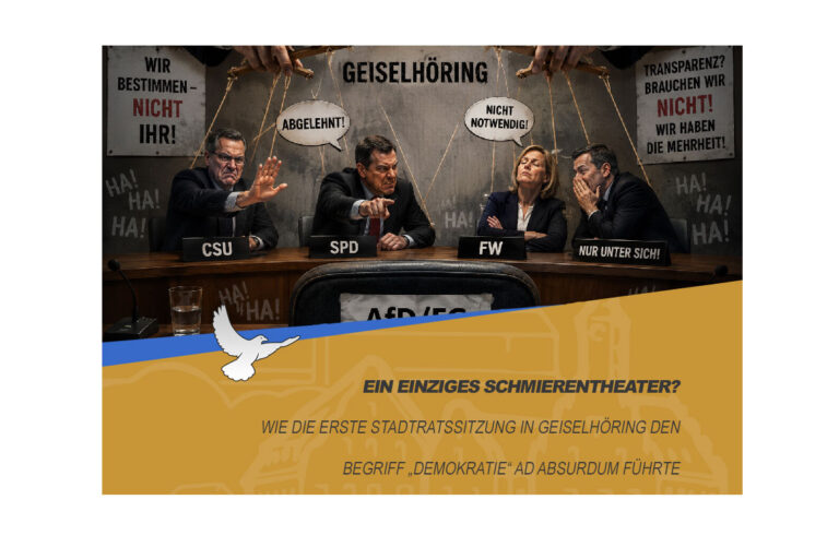 erste Stadtratsitzung