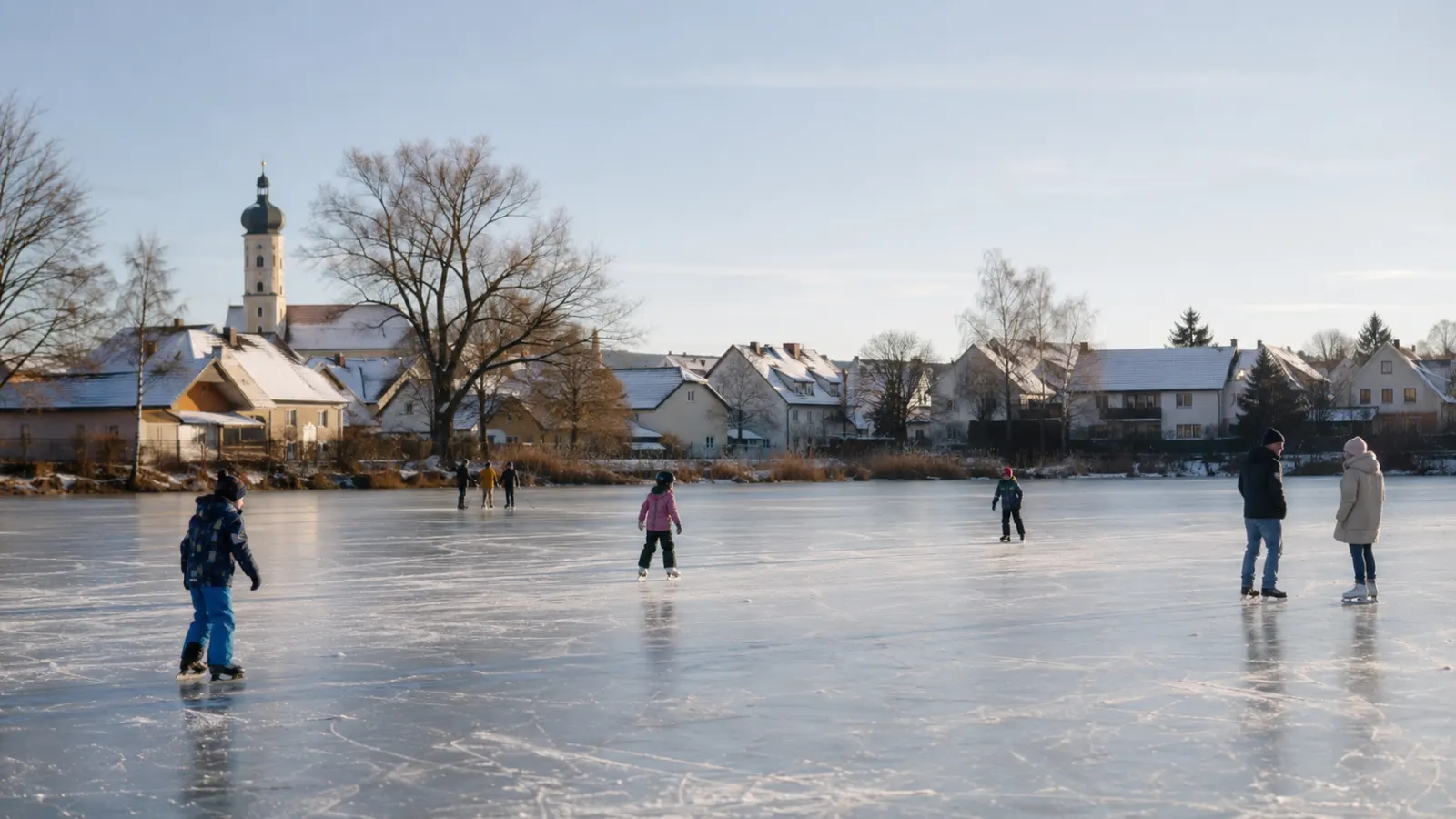 Eisweiher Geiselhöring