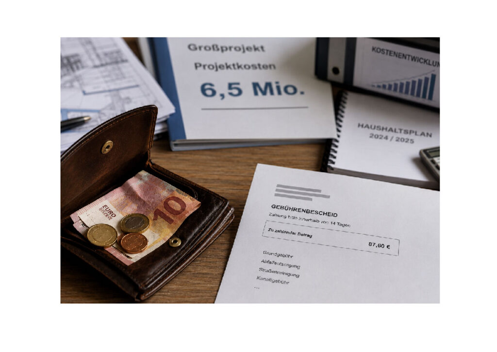 angespannten Haushaltslage