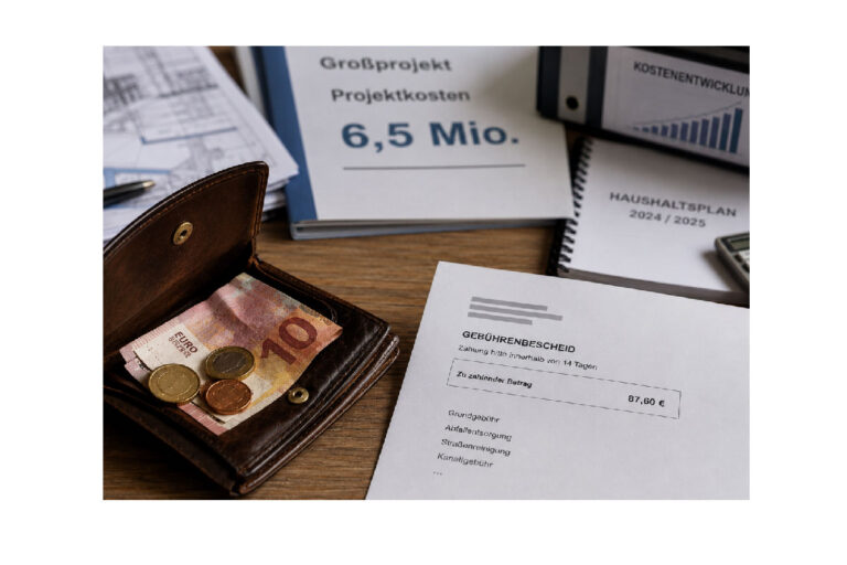 angespannten Haushaltslage